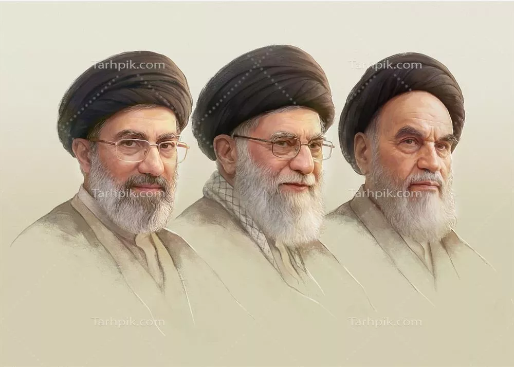 عکس پوستر رهبران انقلاب اسلامی ایران