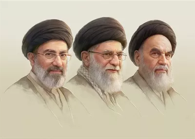 عکس پوستر رهبران انقلاب اسلامی ایران