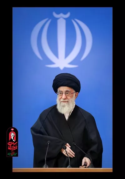 عکس پوستر استرابورد با تصویر جذاب آقای شهید ایران آماده چاپ
