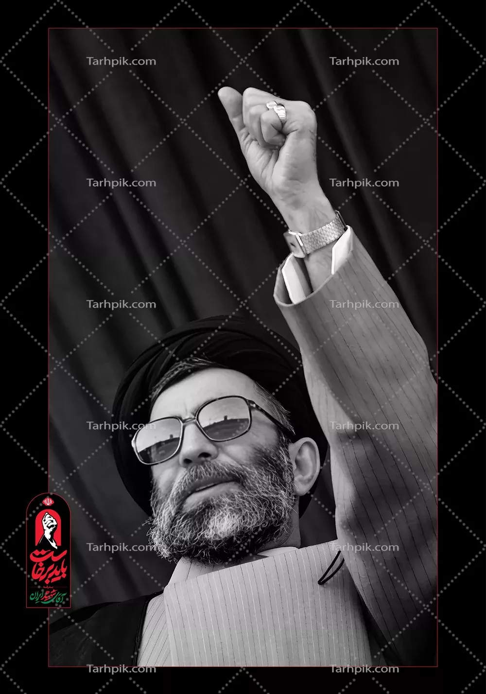 عکس با کیفیت جوانی شهید بزرگ انقلاب سید علی خامنه ای