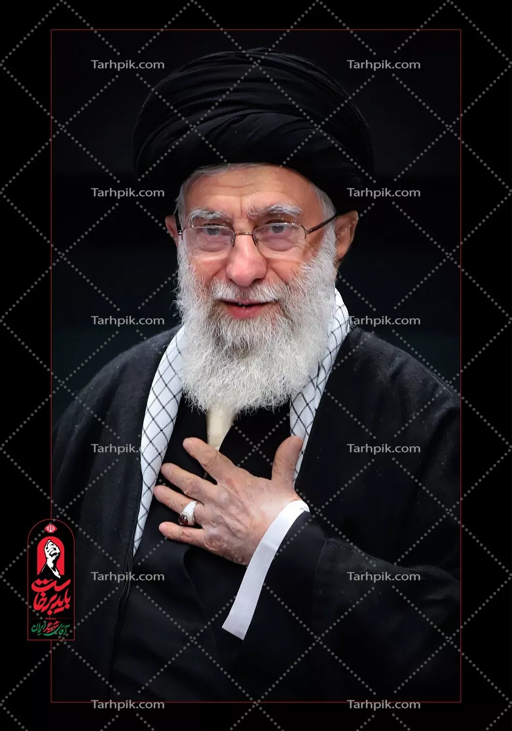 عکس پوستر امام خامنه ای شهید