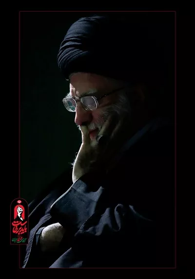 عکس پوستر با کیفیت شهید سید علی حسینی خامنه ای