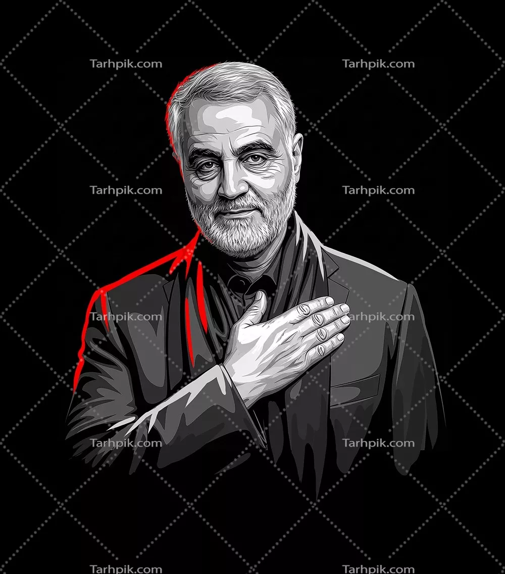 عکس شهادت حاج قاسم سلیمانی؛ قهرمان ملی و فرماندهی شجاع در میدان جنگ