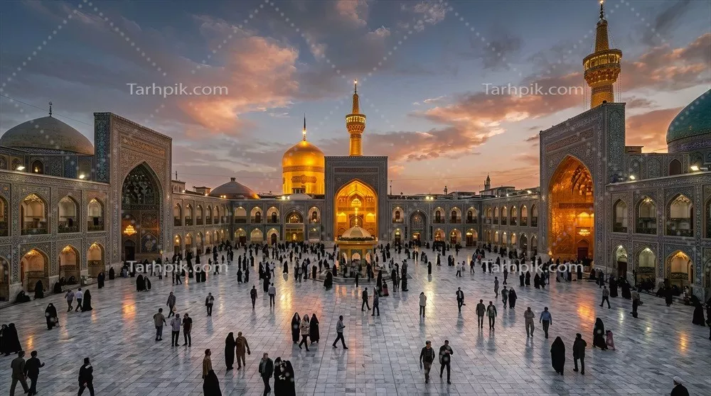 عکس زیارت حرم مطهر امام رضا (علیه السلام) و اهمیت آن در فرهنگ اسلامی