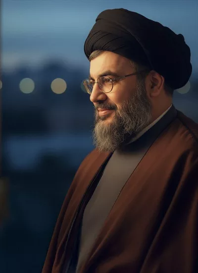 عکس شهید سید حسن نصرالله