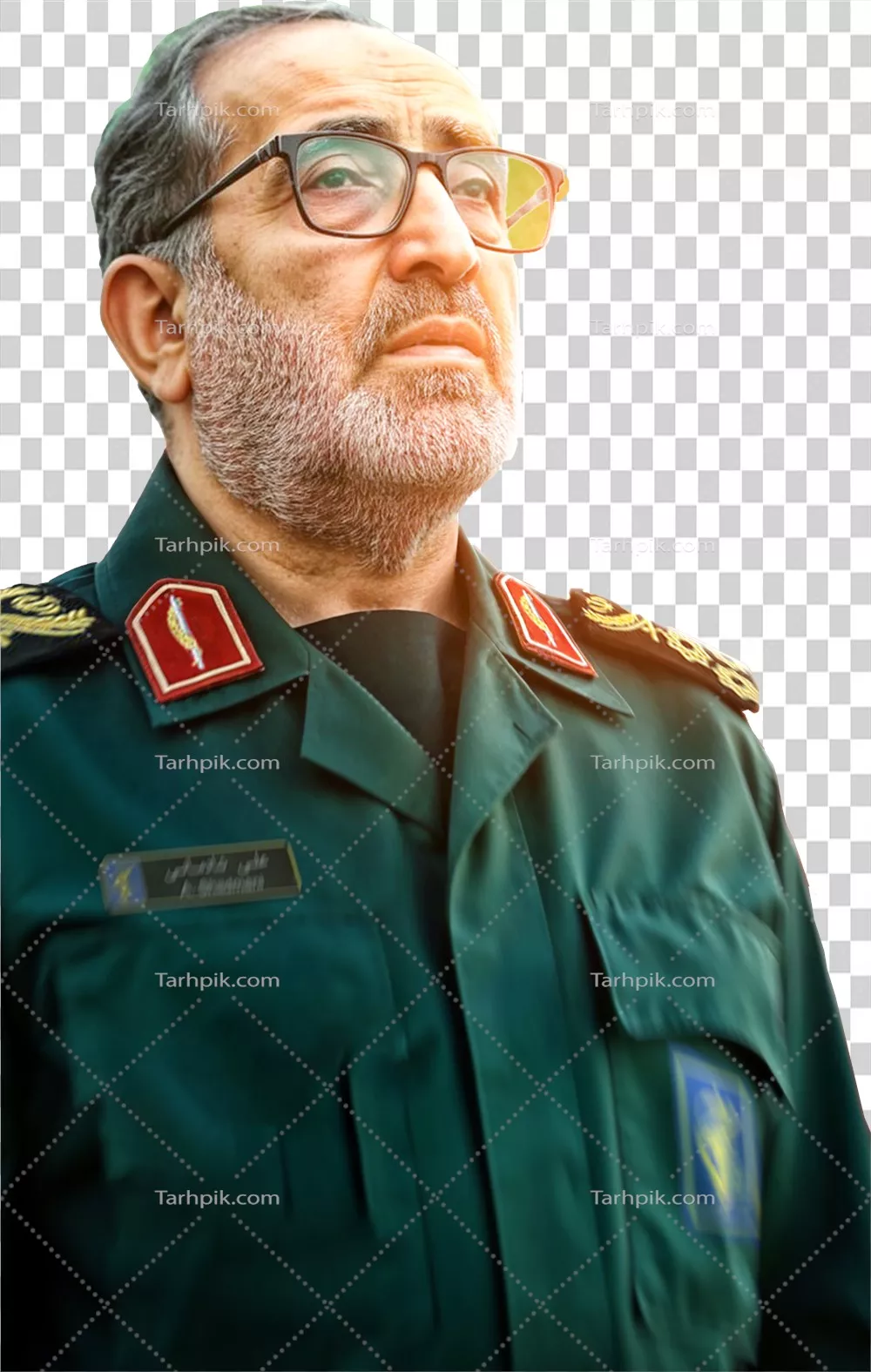 عکس دوربری شهید علی شادمانی