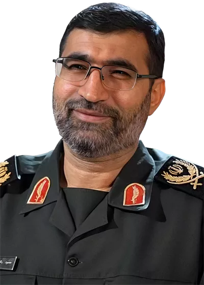 عکس دوربری محمود باقری شهید جنگ 12 روزه