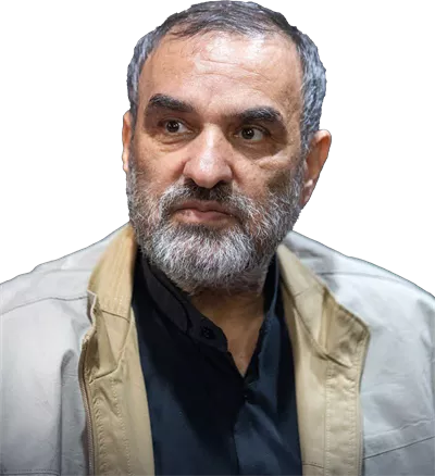 عکس دوربری محمدحسن محققی شهید جنگ 12 روزه