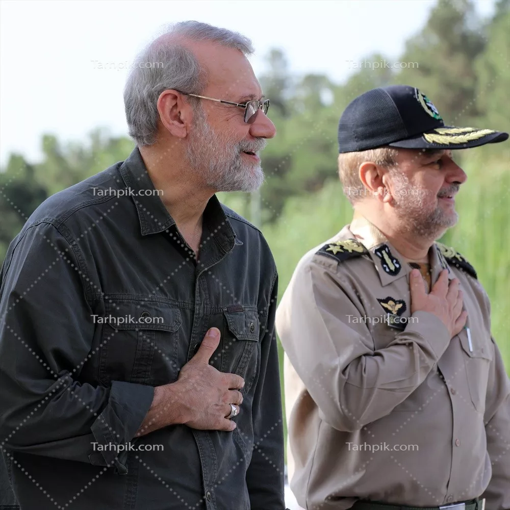 عکس شهید علی لاریجانی