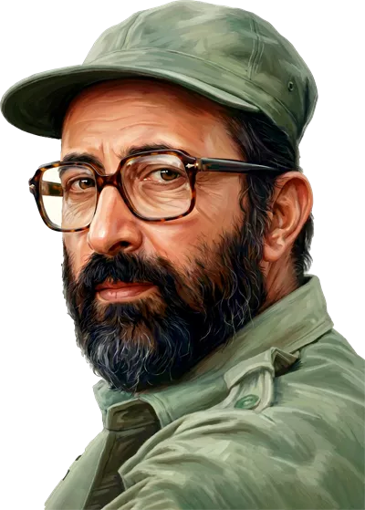 عکس دوربری شده شهید مصطفی چمران؛ شخصیت بزرگ دفاع مقدس