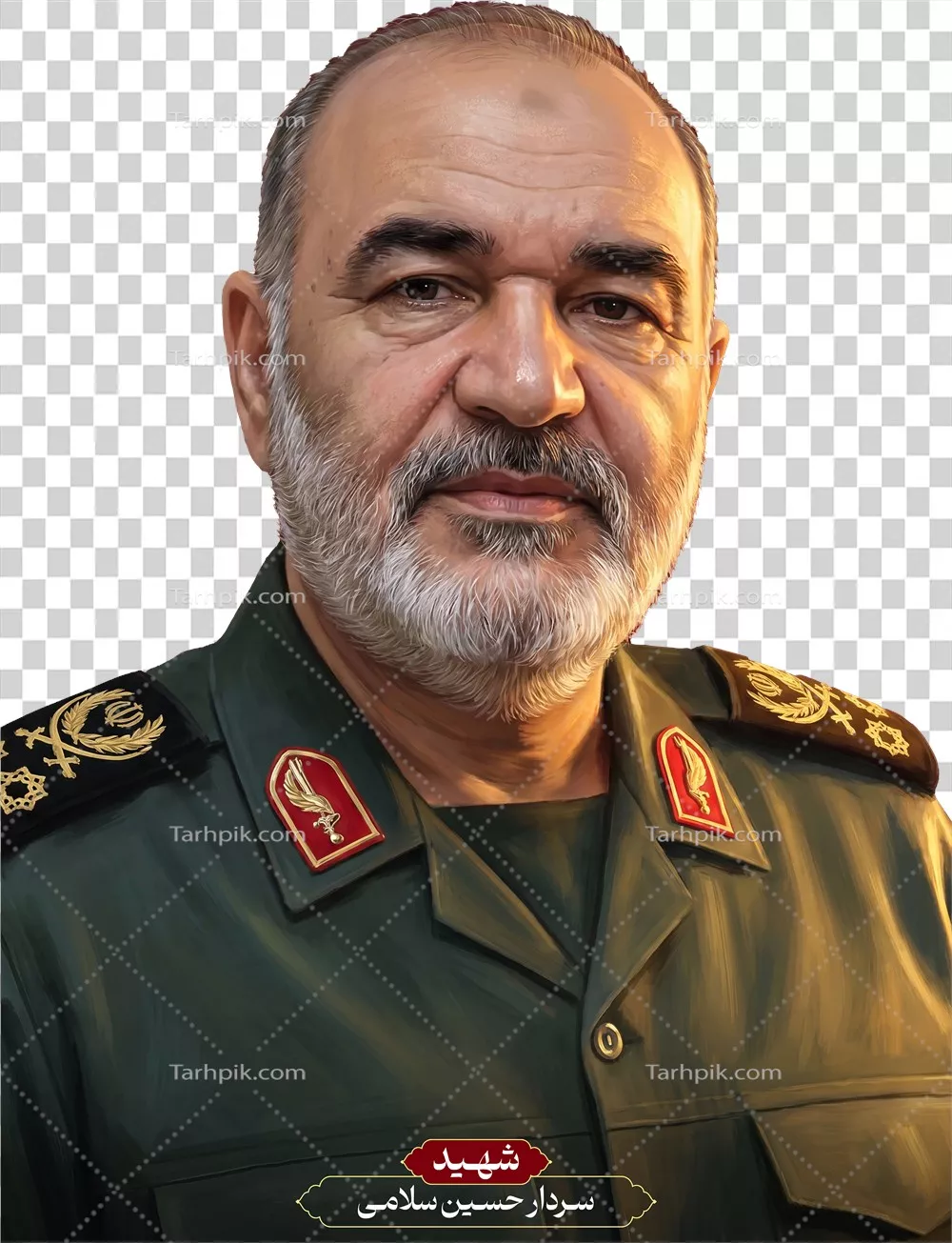 عکس دوربری شهید سردار حسین سلامی