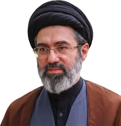 عکس دوربری آیتالله سید مجتبی خامنهای با پس زمینه شفاف