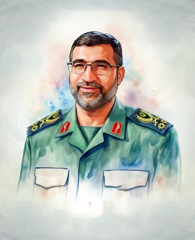عکس شهید محمود باقری: الگوی فداکاری و دلاوری در تاریخ جنگ ایران