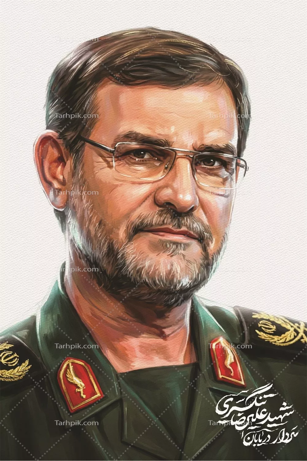عکس سردار شهید علیرضا تنگسیری
