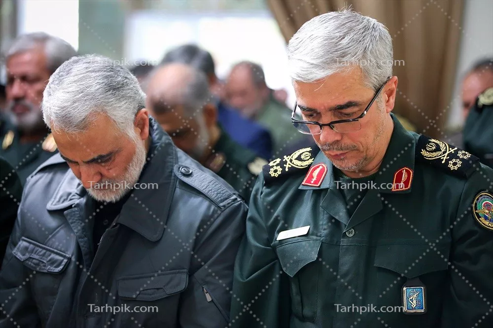 عکس شهیدان باقری و سلیمانی: الگوهای فداکاری و ایثار در تاریخ معاصر ایران