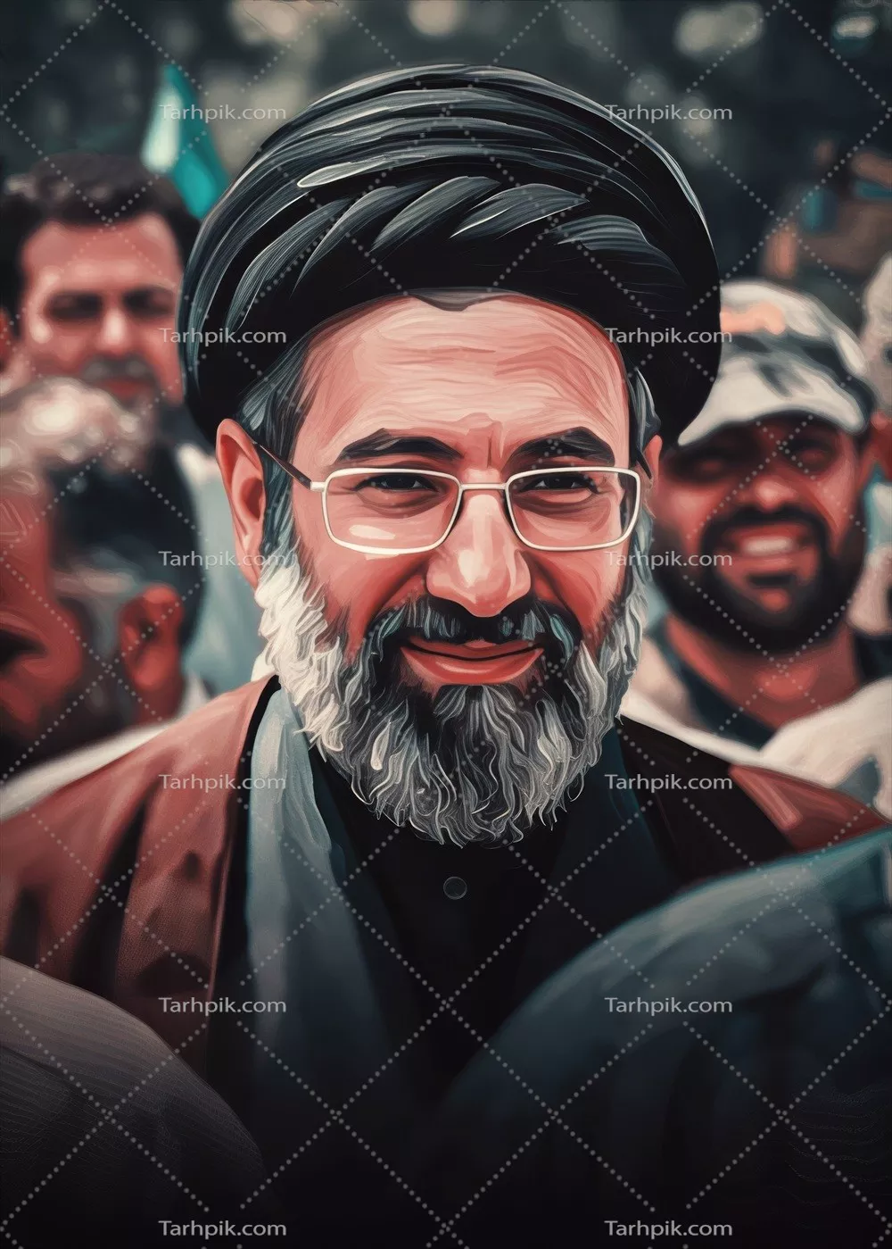 عکس امام مجتبی خامنهای: چهره ای نورانی در تاریخ اسلام و رهبری انقلاب اسلامی