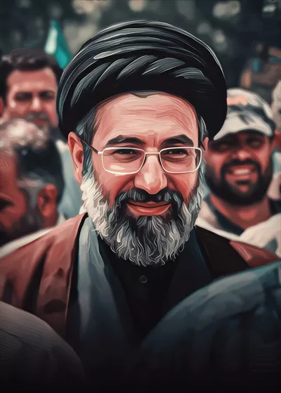 عکس امام مجتبی خامنهای: چهره ای نورانی در تاریخ اسلام و رهبری انقلاب اسلامی