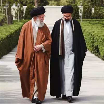 عکس نقش محوری سیدعلی خامنهای و پسرش، مجتبی در سیاستگذاری ایران