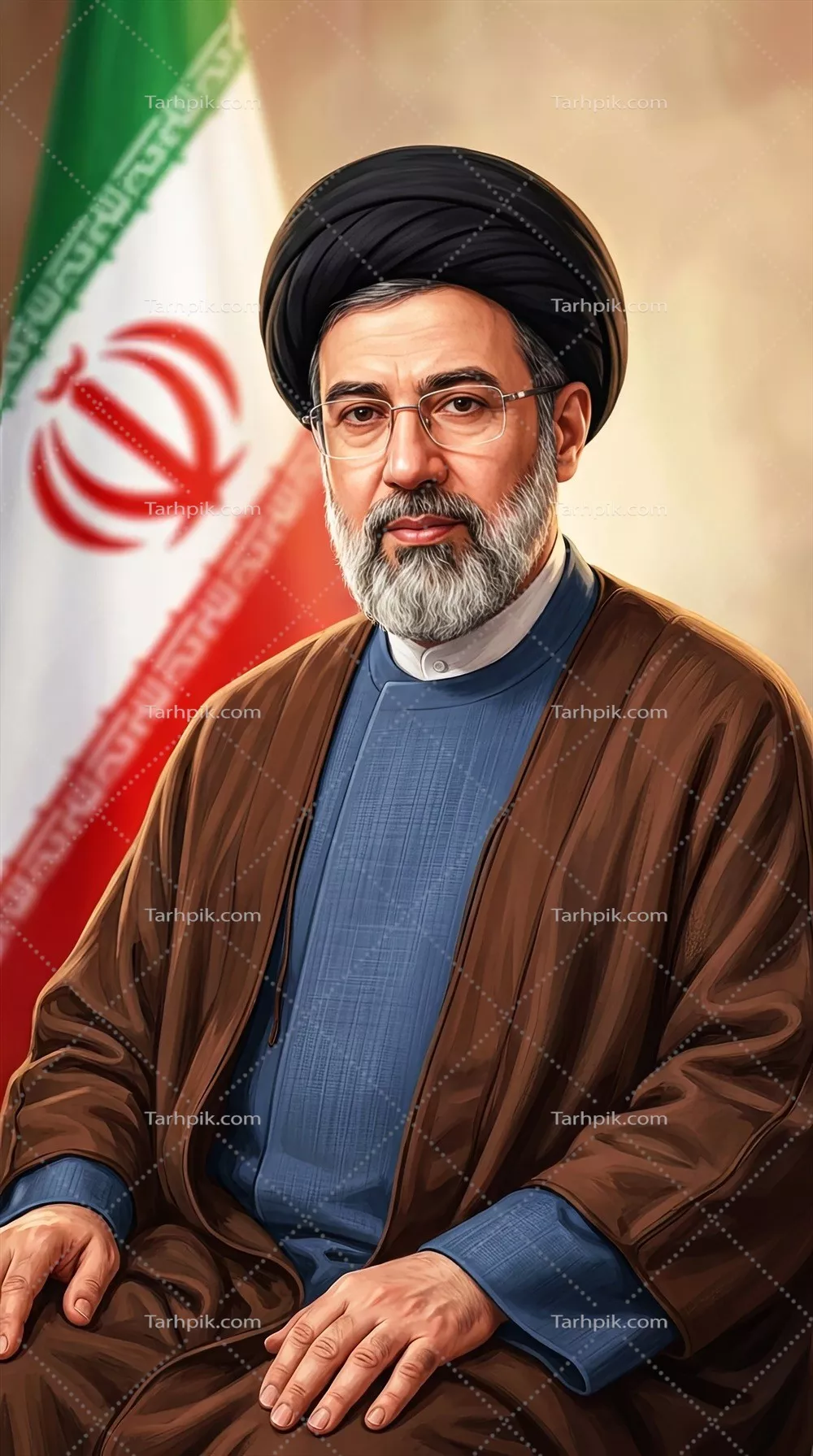 عکس مجتبی خامنهای و نماد پرچم ایران: تاریخچه و تأثیرات آن