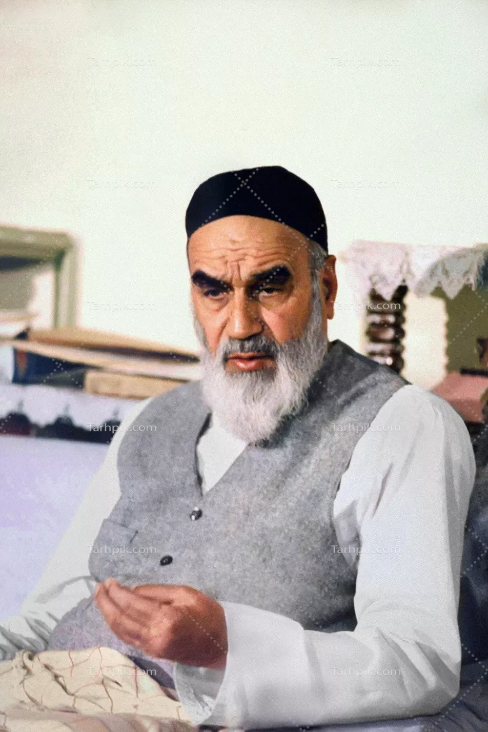 عکس بنیان گذار جمهوری اسلامی ایران آیت الله خمینی