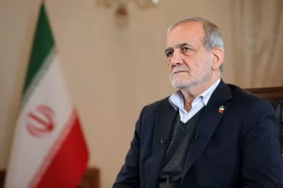 عکس دکتر پزشکیان ریاست محترم جمهوری