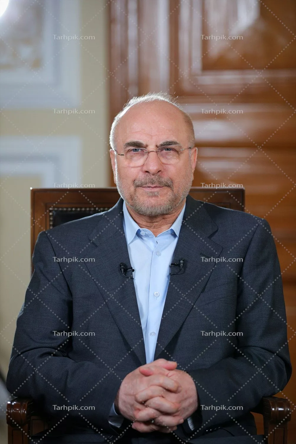 عکس پرتره محمد باقر قالیباف