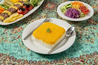عکس کته کباب و کباب نگینی