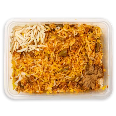 عکس دوربری برنج لوبیا: طرز تهیه و ویژگی‌های جالب پلوی لوبیا