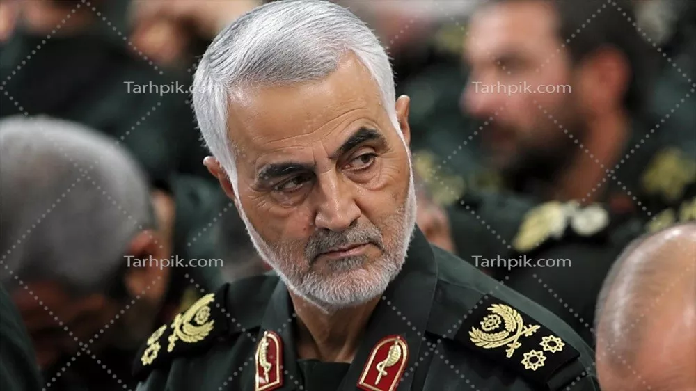 عکس حاج قاسم سلیمانی: رهبری شجاع در نبردهای بزرگ ایران و منطقه