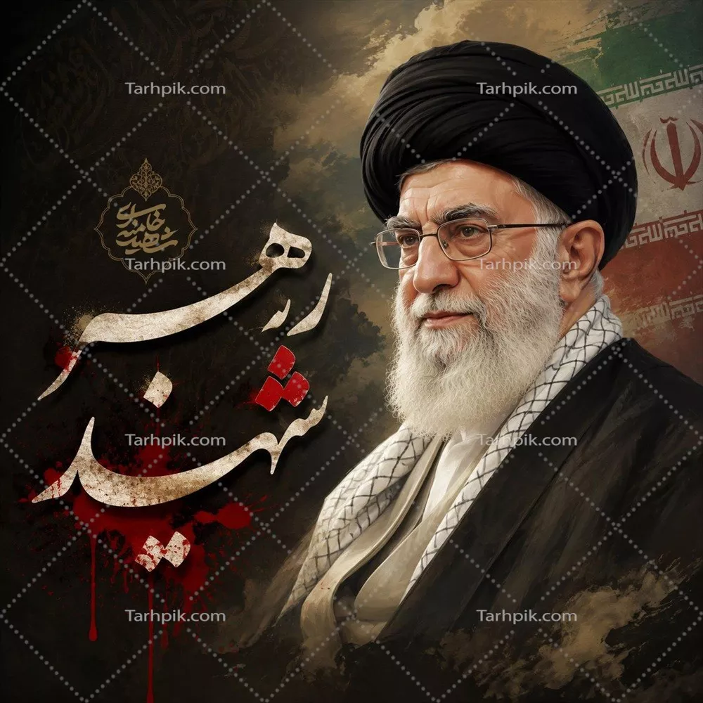 عکس رهبر شهید ایران سید علی خامنه ای