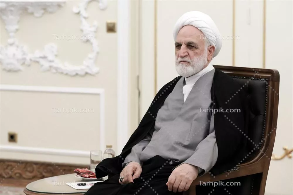 عکس غلامحسین محسنی اژه رئیس قوه قضائیه