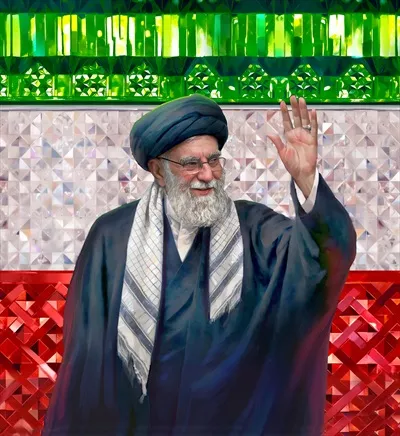 عکس رهبر شهید سید علی حسینی خامنه ای