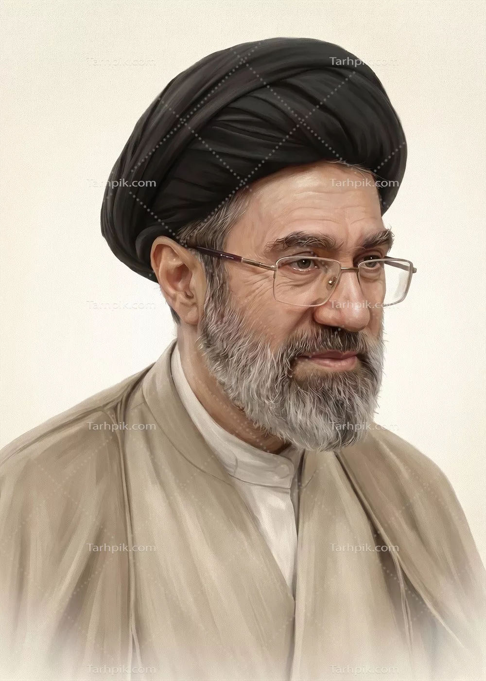 عکس سید مجتبی خامنه ای سومین رهبر انقلاب