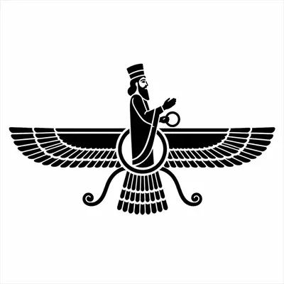 عکس نماد فروهر: سمبل هویت ایرانی و نمایانگر مفهوم روح و جاودانگی