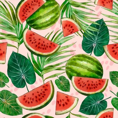 وکتور طرح تابستانی با الهام از مناطق گرمسیری و رنگهای زنده