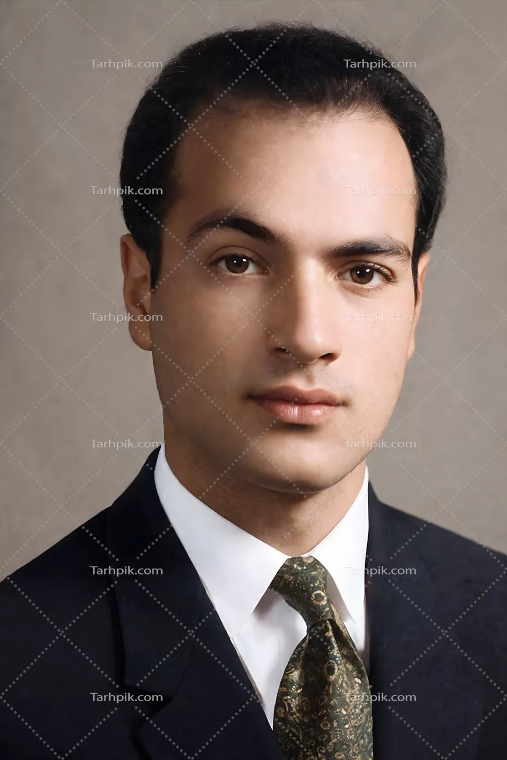 عکس بازسازی شده دکتر علی شریعتی