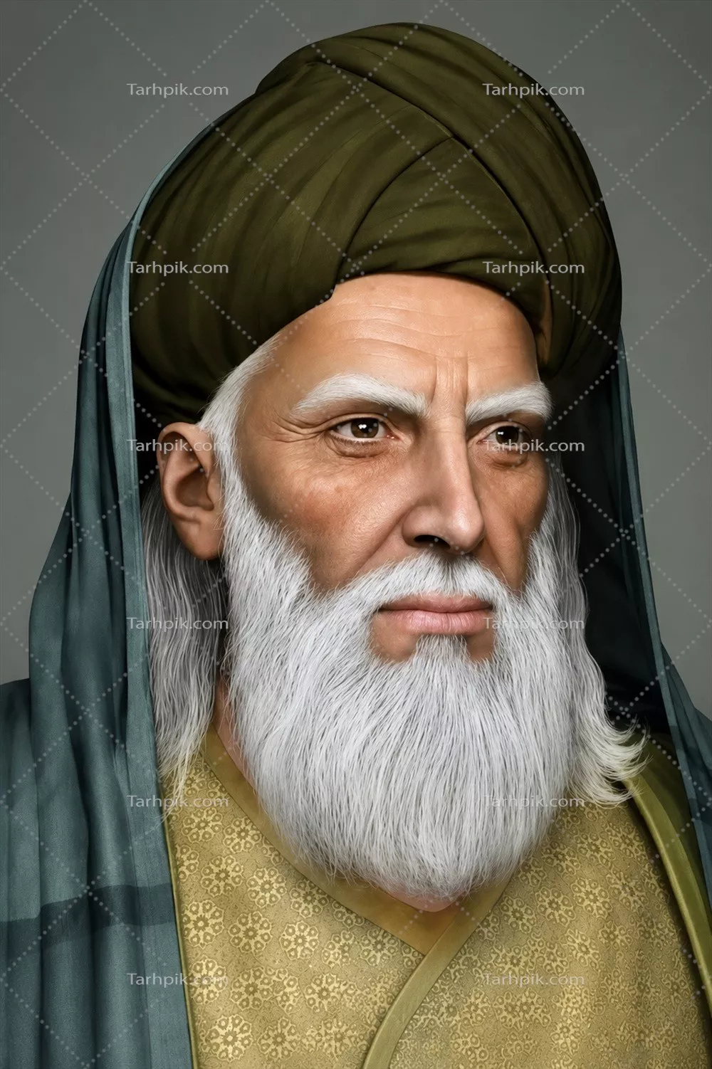 عکس چهره منتسب به سلمان فارسی: زندگی و تجربههای او در تاریخ اسلام