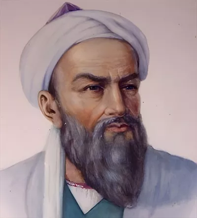 عکس ابوریحان محمد بن احمد بیرونی بازسازی شده
