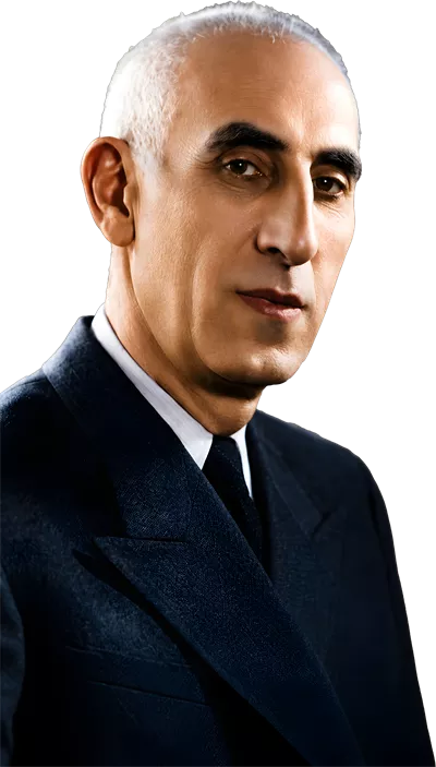 عکس دوربری دکتر محمد مصدق نخست وزیر ایران