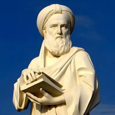 عکس مجسمه بیهقی: نویسنده مشهور تاریخ نگاری ایران