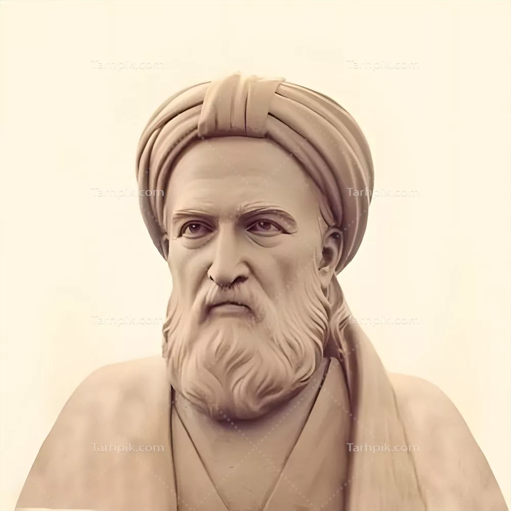 عکس مجسمه ابولفضل بیهقی تاریخ نگار پارسی