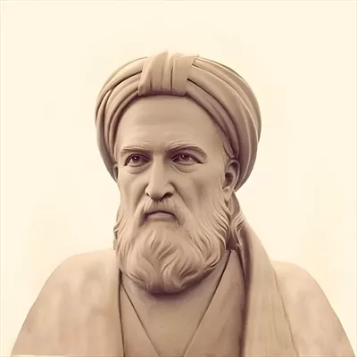 عکس مجسمه ابولفضل بیهقی تاریخ نگار پارسی