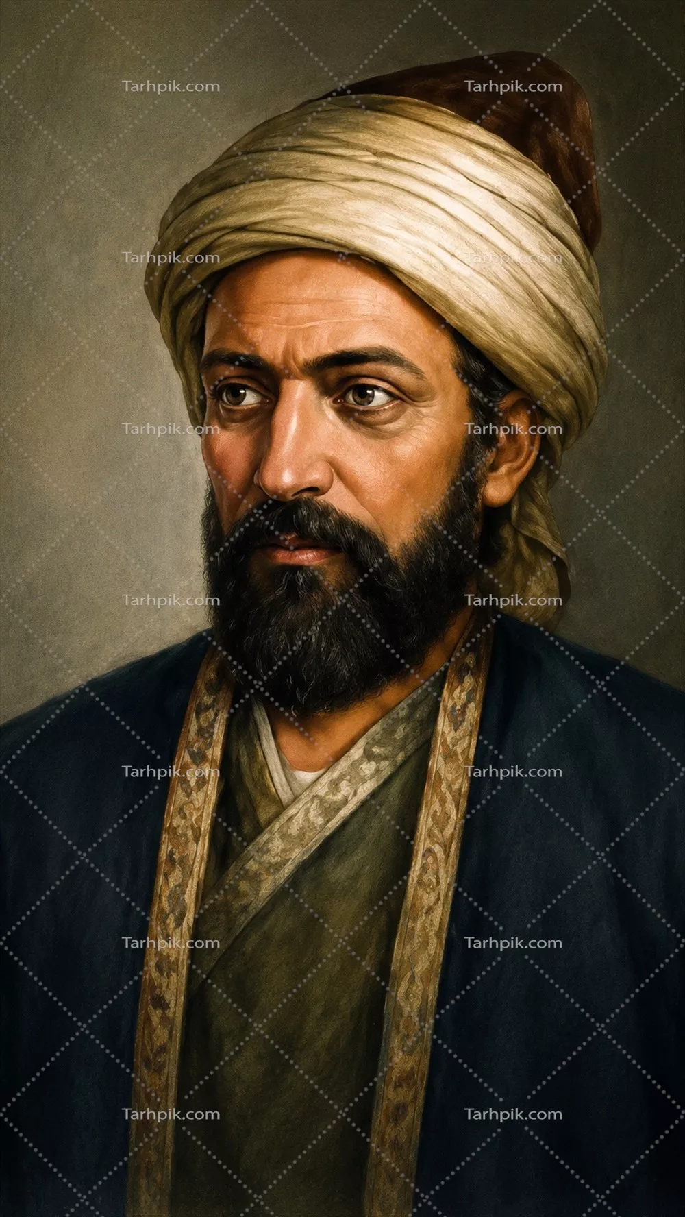 عکس بازسازی شده صائب تبریزی شاعر بزرگ پارسی