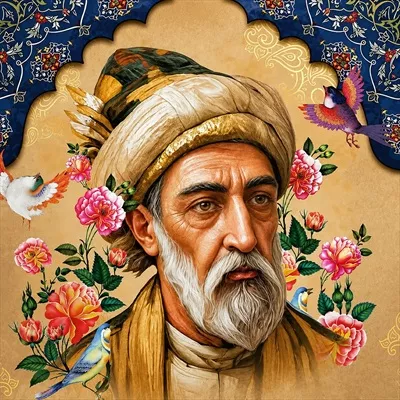 عکس تصویرسازی مضمون صائب تبریزی