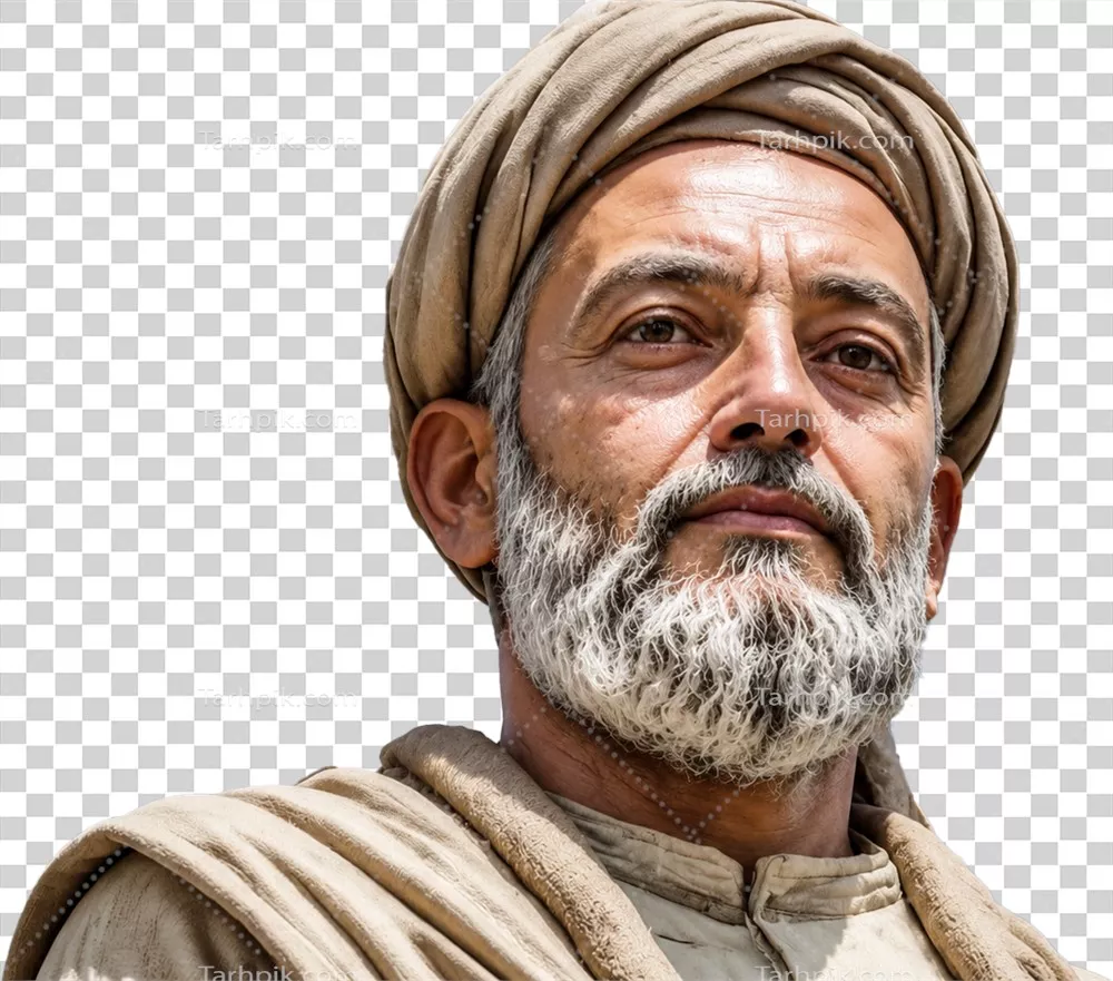 عکس دوربری چهره بازسازی شده صائب تبریزی