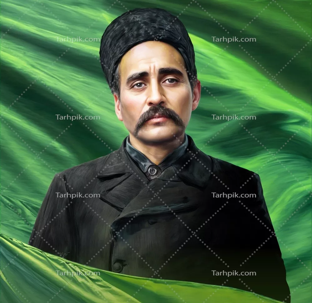 عکس با کیفیت ستارخان: قهرمان ملی و نماد مبارزات مردم ایران در تاریخ معاصر