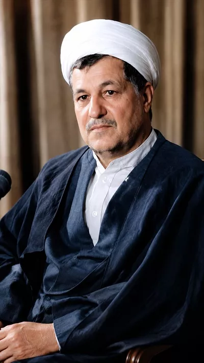 عکس بازسازی شده آیت الله علی اکبر هاشمی رفسنجانی