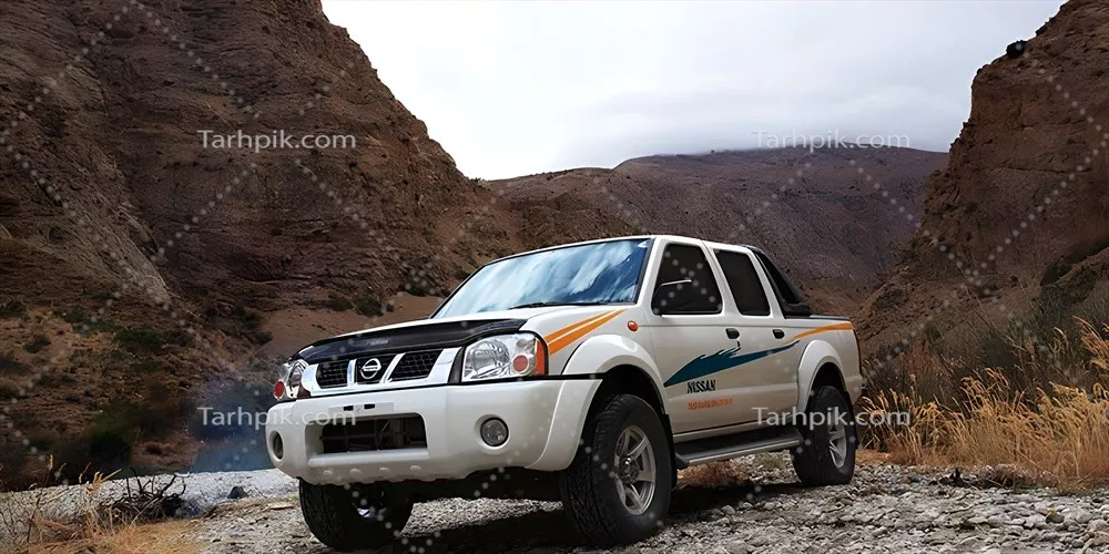 عکس ماشین نیو پیکاب در کوهستان