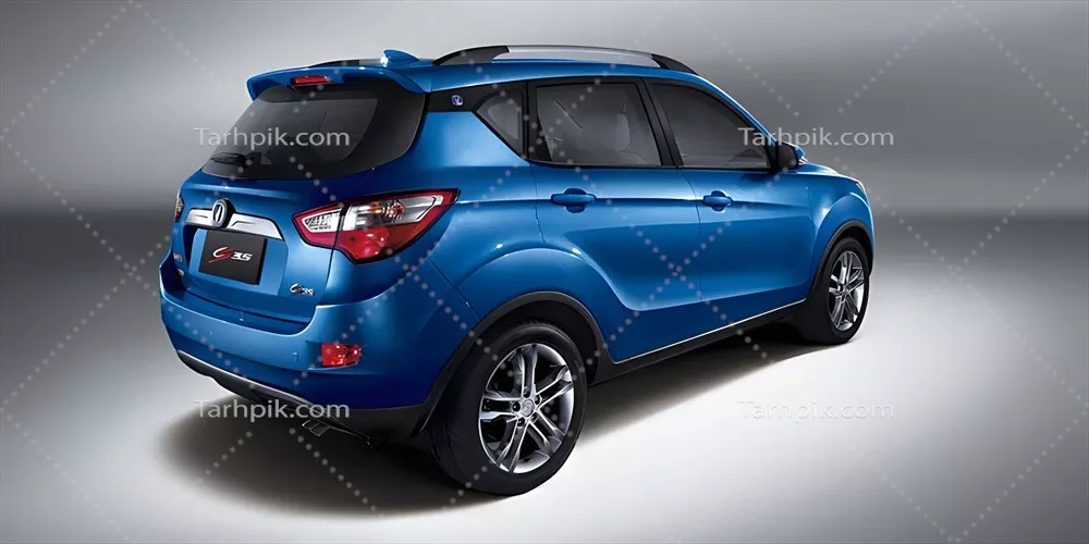 عکس چانگان CS35 آبی