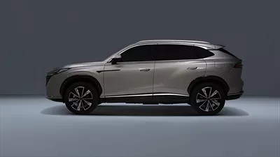 عکس ماشین رووی eRX5 ازنمای بغل